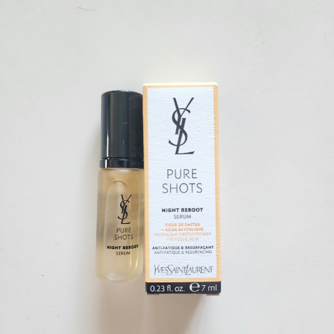 Yves Saint Laurent(イヴサンローラン)のイヴ・サンローラン　ピュアショット ナイトセラム　7ml コスメ/美容のスキンケア/基礎化粧品(美容液)の商品写真