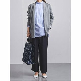 ユナイテッドアローズ(UNITED ARROWS)の【MD.GRAY】【Rakuten Fashion 限定カラー】【楽天限定】UBCB W/SI ノーボタン カーディガン(カーディガン)