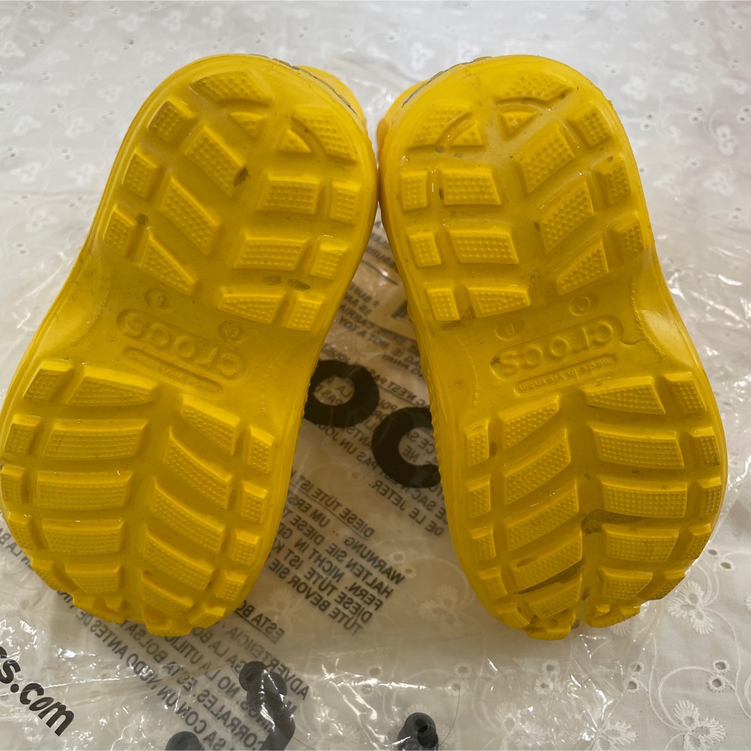 crocs(クロックス)のクロックス　レインシューズ　15.5cm キッズ/ベビー/マタニティのキッズ靴/シューズ(15cm~)(長靴/レインシューズ)の商品写真