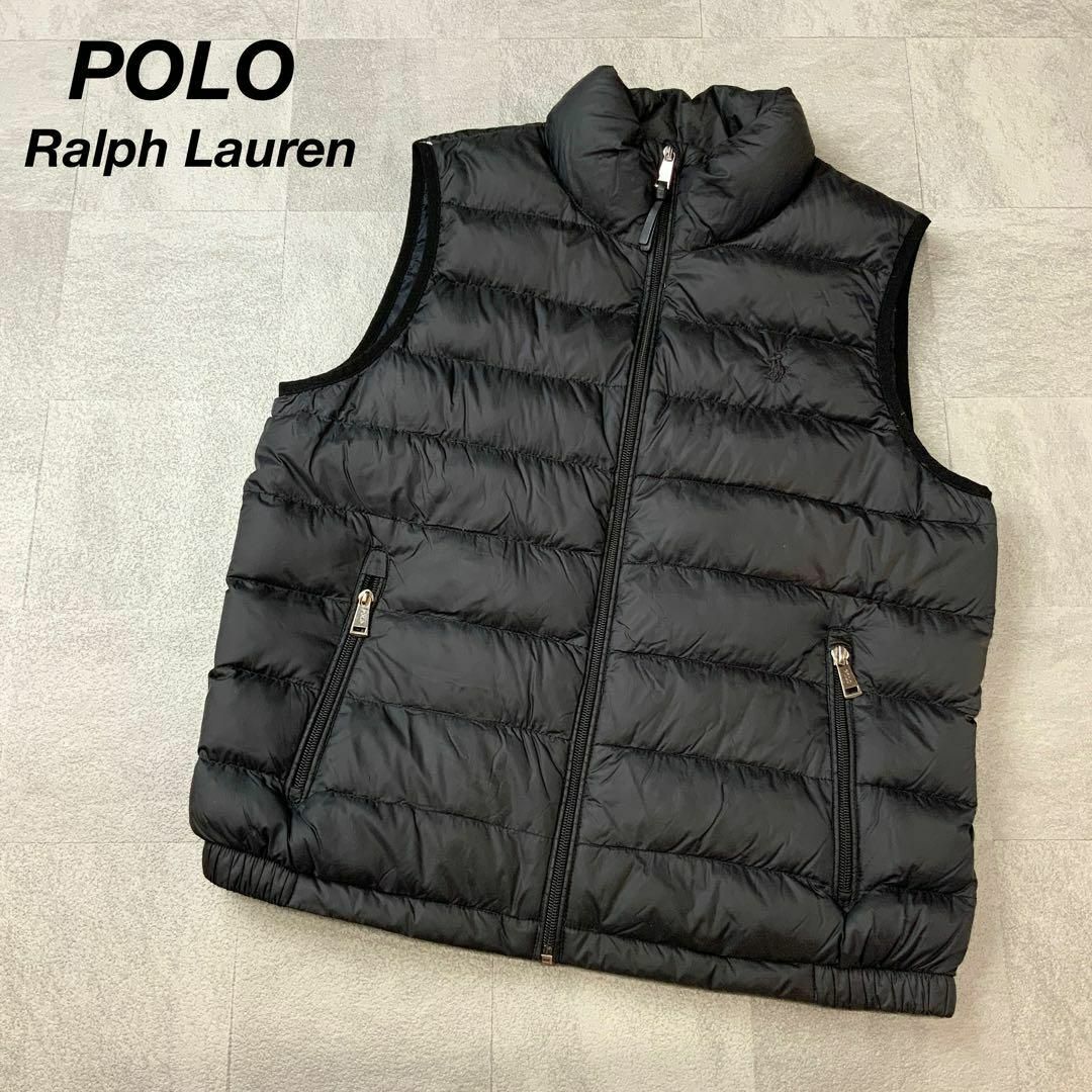 極美品 POLO Ralph Lauren ラルフローレン ダウンベスト M | フリマアプリ ラクマ