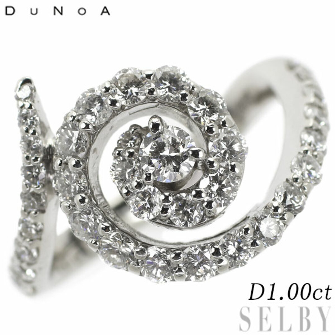 DuNoA/デュノア Pt900 ダイヤモンド リング 1.00ctの通販 by 株式会社