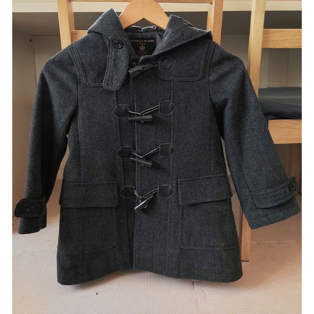 コムサデモード ダッフルコート キッズ 120 キッズ/ベビー/マタニティのキッズ服男の子用(90cm~)(コート)の商品写真