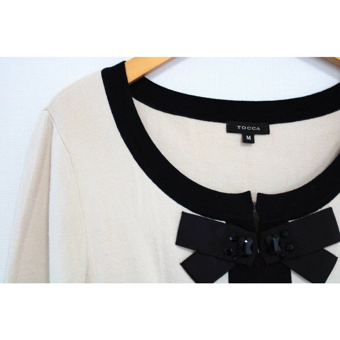 TOCCA - ○TOCCA/トッカ○リボンモチーフニットカーディガン TOCCA - ○TOCCA/トッカ○リボンモチーフニットカーディガン