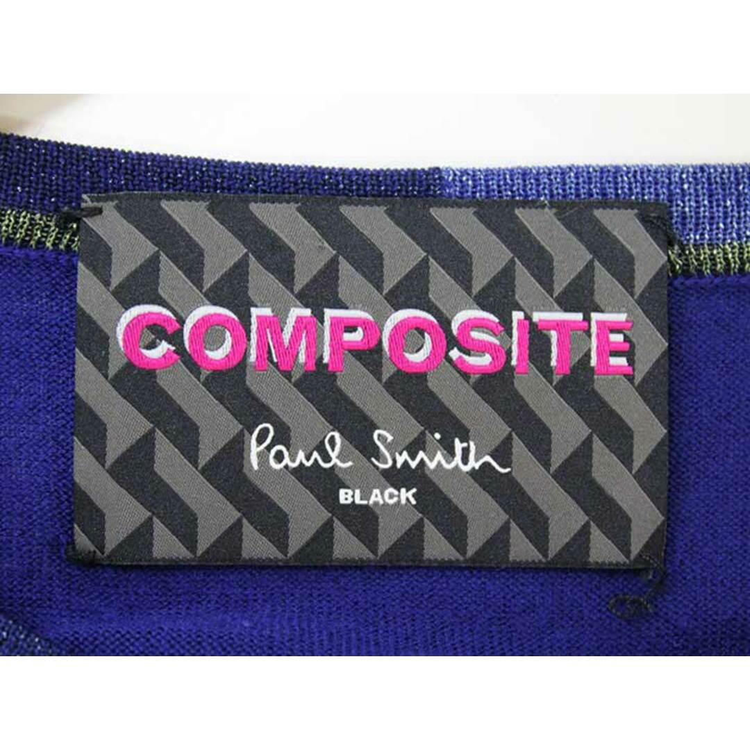 Paul Smith(ポールスミス)の‡Paul Smith/ポールスミス‡2022年製/COMPOSITE/ウールニットカーディガン/長袖 ブルー/青 レディース M 【中古】 秋冬 709032 レディースのトップス(カーディガン)の商品写真