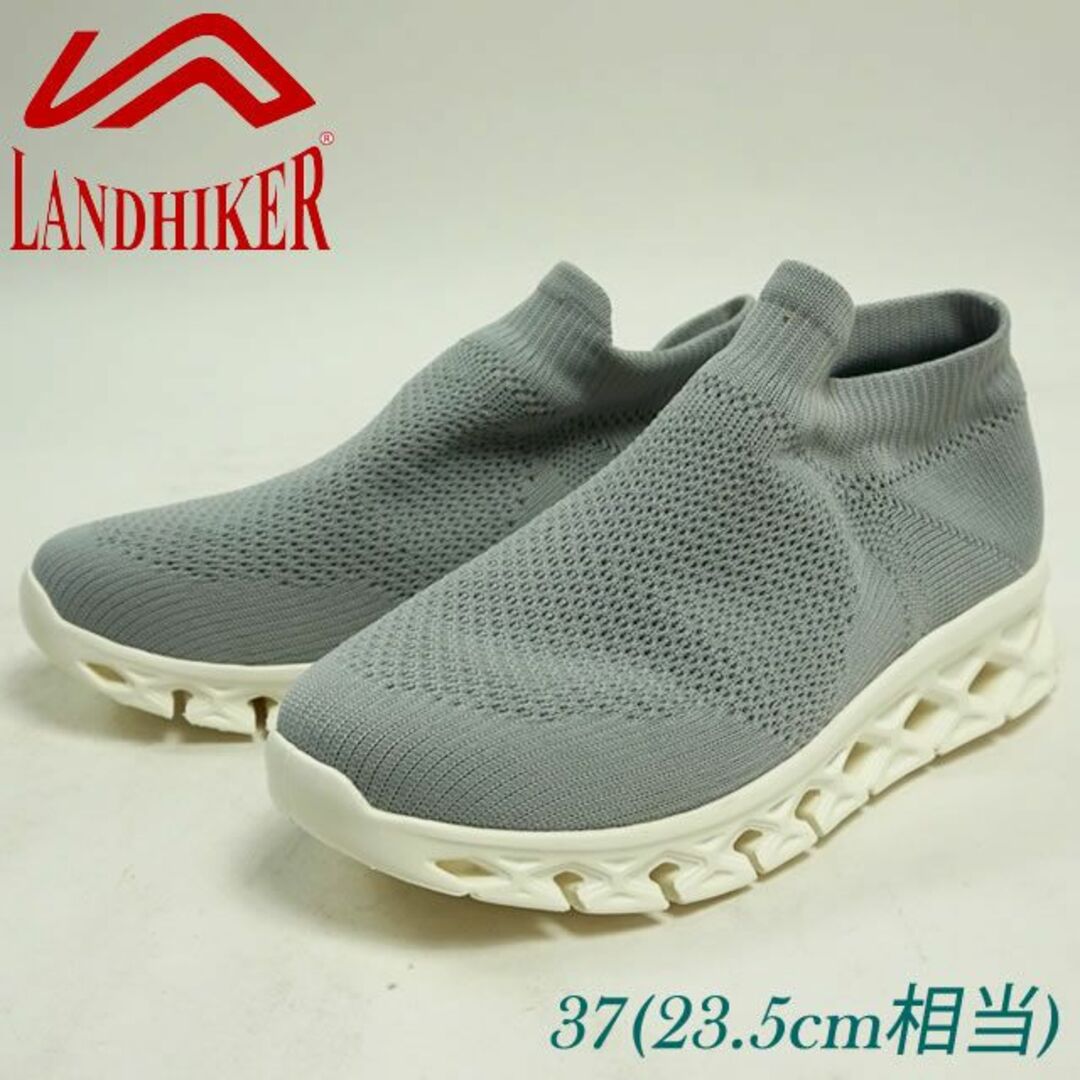 LANDHIKER スニーカー グレー 23.5cm 4805886 レディースの靴/シューズ(スニーカー)の商品写真
