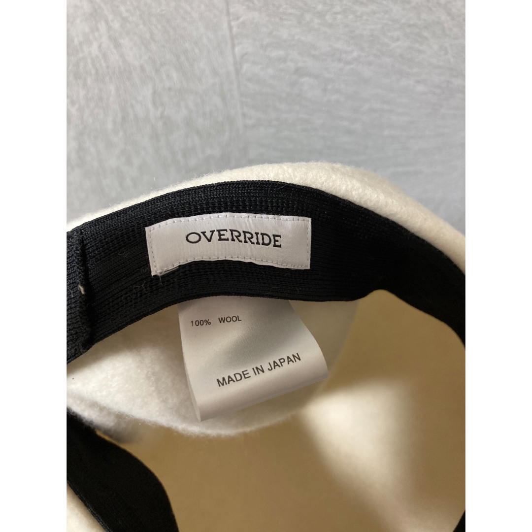override(オーバーライド)のOVERRIDE ベレー帽　三つ編み レディースの帽子(ハンチング/ベレー帽)の商品写真