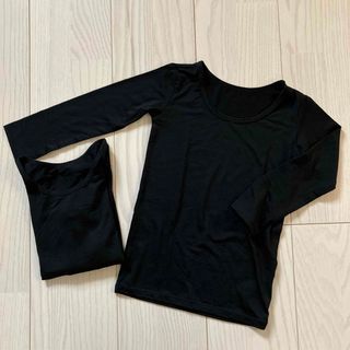 ユニクロ(UNIQLO)の《未使用》UNIQLO☆ヒートテック 100cm長袖 2枚(下着)