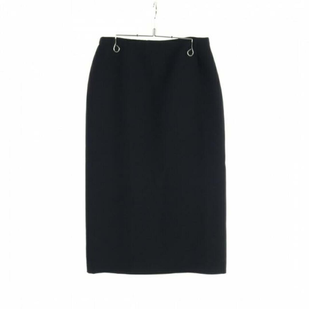 Christian Dior(クリスチャンディオール)の ラップスカート ウール シルク ブラック レディースのスカート(ロングスカート)の商品写真