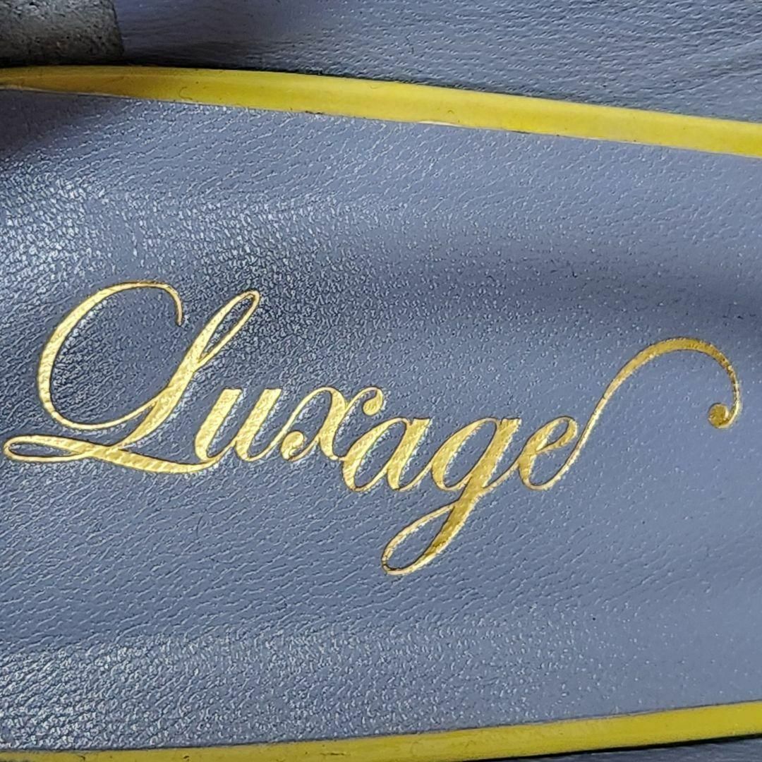 Luxage(ルクサージュ)のLuxage　パンプス　ハイヒール　スエード　ストラップ レディースの靴/シューズ(ハイヒール/パンプス)の商品写真