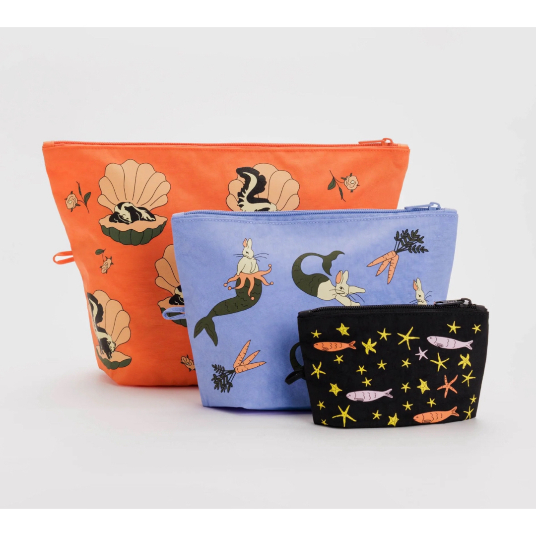 BAGGU Go pouch sea animal 新品未使用