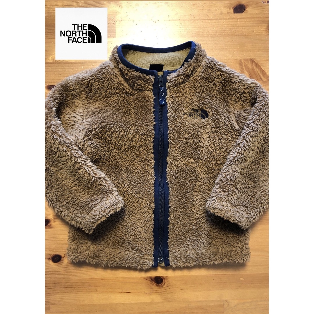 THE NORTH FACE(ザノースフェイス)のノースフェイス　ボア　フリース　ジャケット　サイズ90 キッズ/ベビー/マタニティのキッズ服男の子用(90cm~)(ジャケット/上着)の商品写真