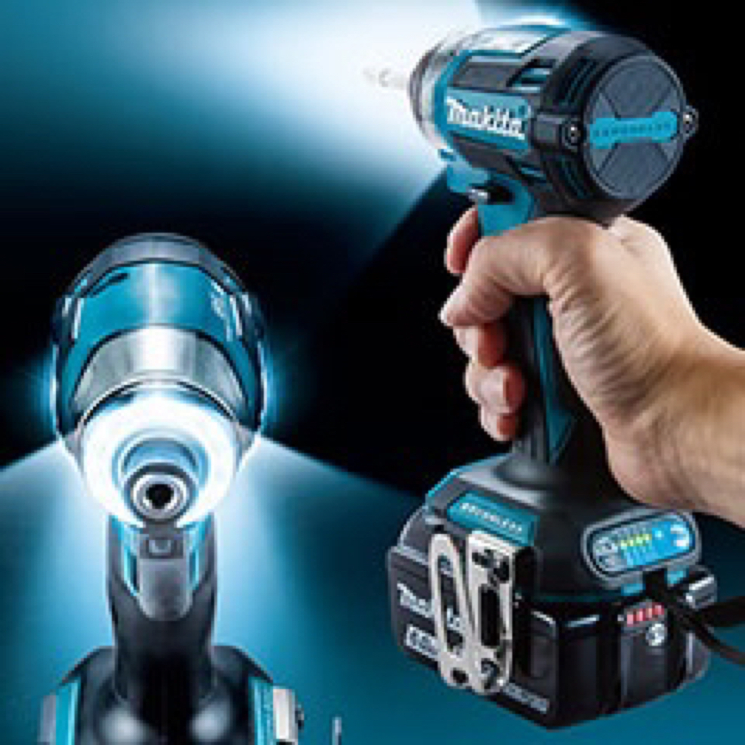 Makita(マキタ)の【純正品】 マキタ　TD173DRGX  充電式インパクトドライバー　3台セット 自動車/バイクのバイク(工具)の商品写真