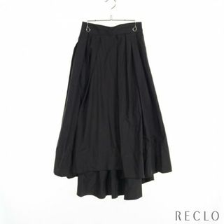 マディソンブルー(MADISONBLUE)のTUCK VOLUME SKIRT スカート コットン ブラック(ロングスカート)