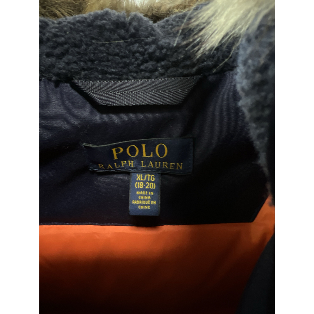 POLO RALPH LAUREN(ポロラルフローレン)のポロ ラルフローレン ダウンジャケット ボーイズXL メンズのジャケット/アウター(ダウンジャケット)の商品写真