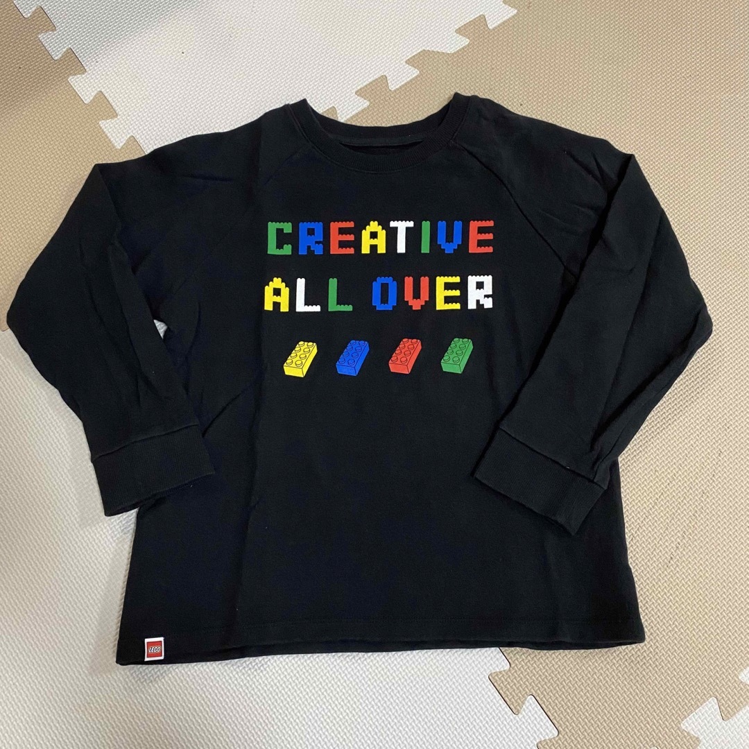 UNIQLO(ユニクロ)の美品　LEGO トレーナー　130cm キッズ/ベビー/マタニティのキッズ服男の子用(90cm~)(Tシャツ/カットソー)の商品写真