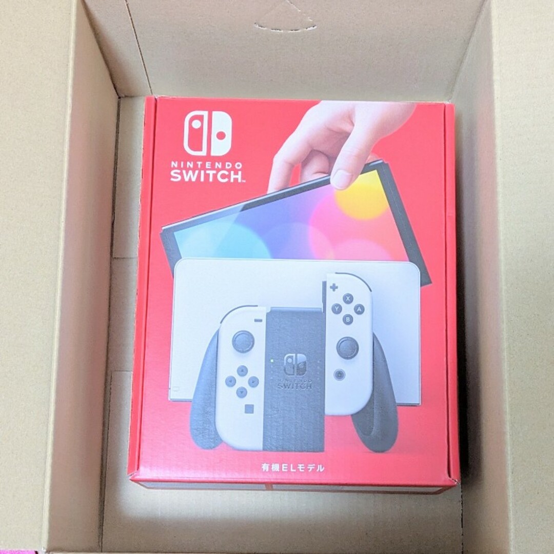 エンタメ/ホビー【新品】Nintendo Switch（有機ELモデル）ホワイト