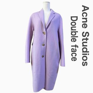 アクネストゥディオズ(Acne Studios)の【美品】 アクネストゥディオス　チェスターコート カシミア　ウール(ロングコート)