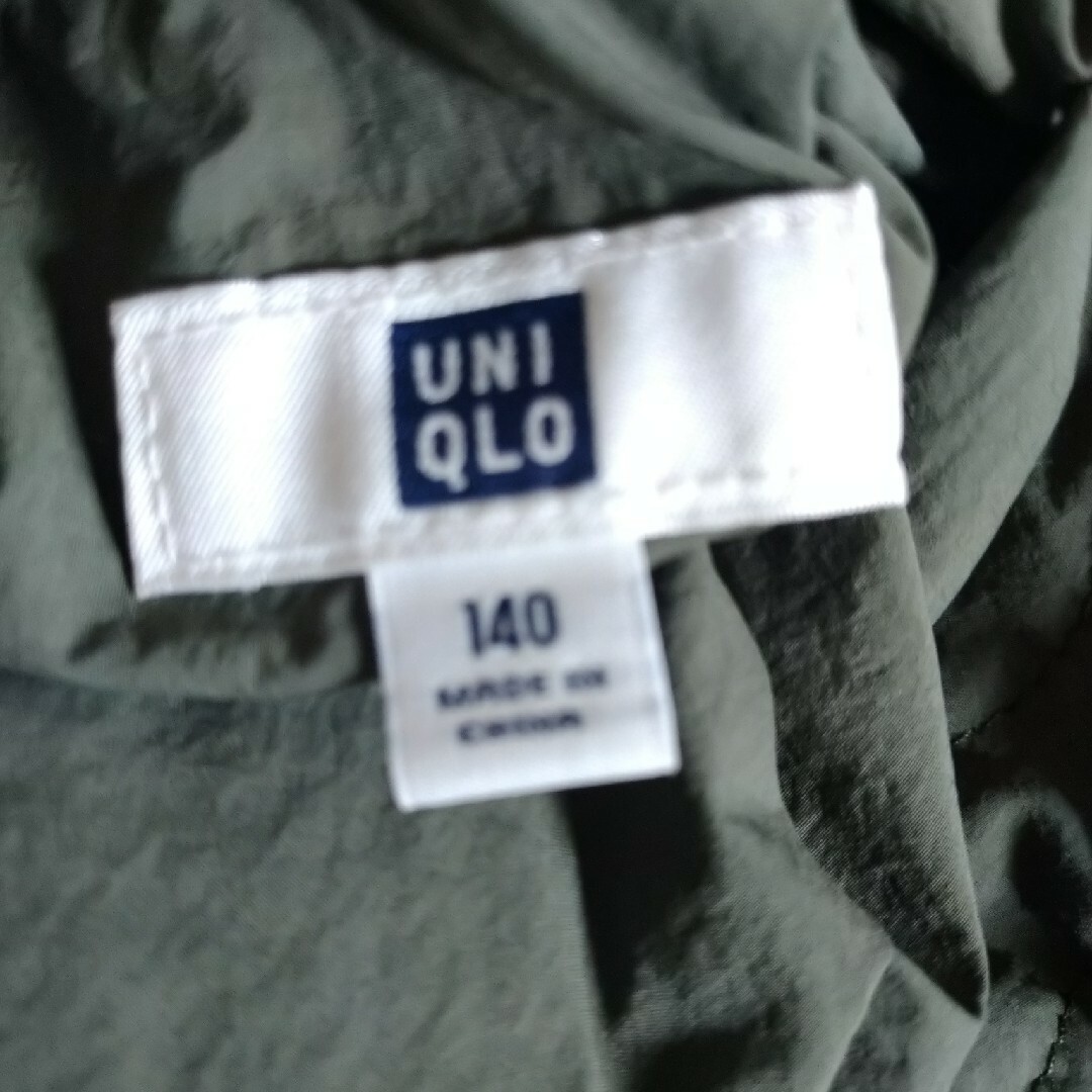 UNIQLO(ユニクロ)の◆nobita様専用◆　UNIQLO　キルティングジャンパー　140cm キッズ/ベビー/マタニティのキッズ服女の子用(90cm~)(ジャケット/上着)の商品写真