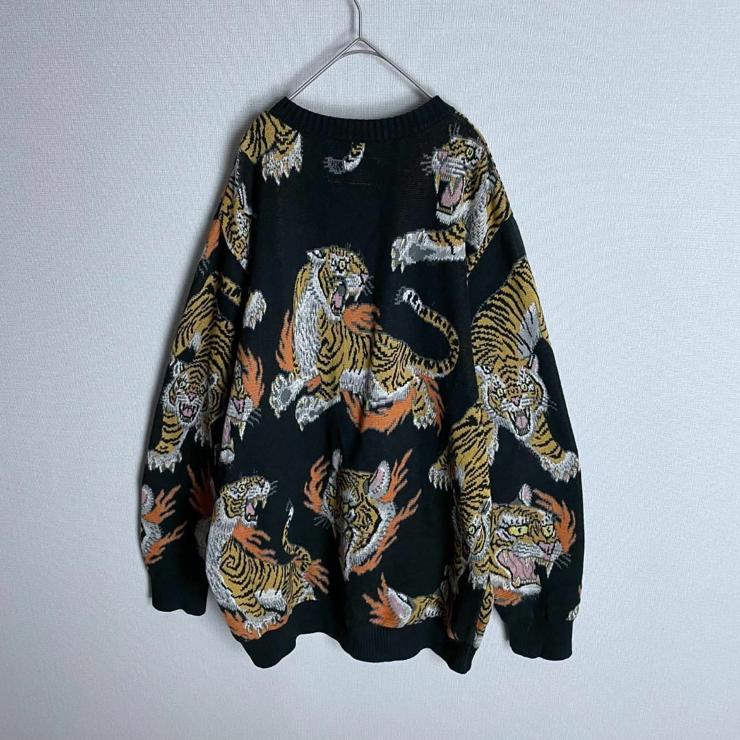 WACKO MARIA - 【即完売☆白虎デザイン】ワコマリア ジャガード ニット