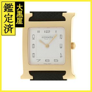 エルメス(Hermes)のHERMES エルメス Ｈウォッチ 　HH1.501e　【208】(レザーベルト)