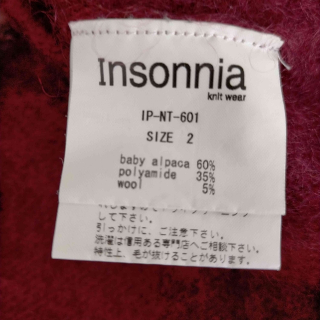 1_バズストアINSONNIA(インソニア) MOHAIR CHANGEOVER KNIT