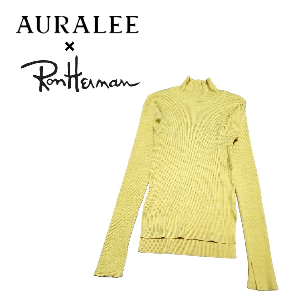 AURALEE RonHerman Giza Rib Turtle Neck AURALEE RonHerman Giza Rib Turtle Neck