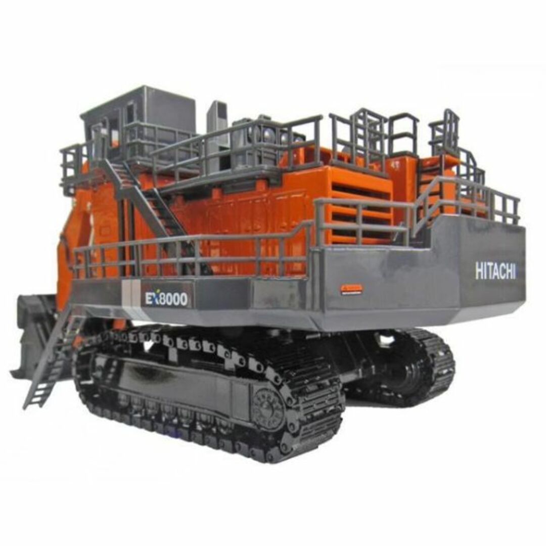 美しい ユンボ ミニカー 1/87 日立建機 HITACHI 日立 ミニカー EX8000