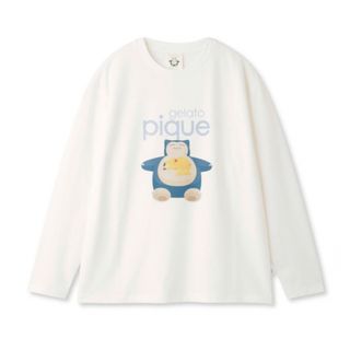 ジェラートピケ(gelato pique)の【ポケモンスリープ】【ユニセックス】sleepワンポイントロンT B(ルームウェア)