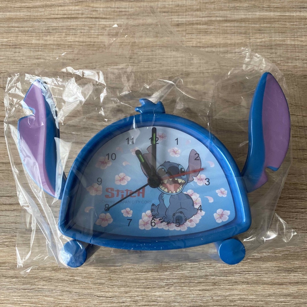 STITCH(スティッチ)のディズニー　時計　スティッチ エンタメ/ホビーのおもちゃ/ぬいぐるみ(キャラクターグッズ)の商品写真