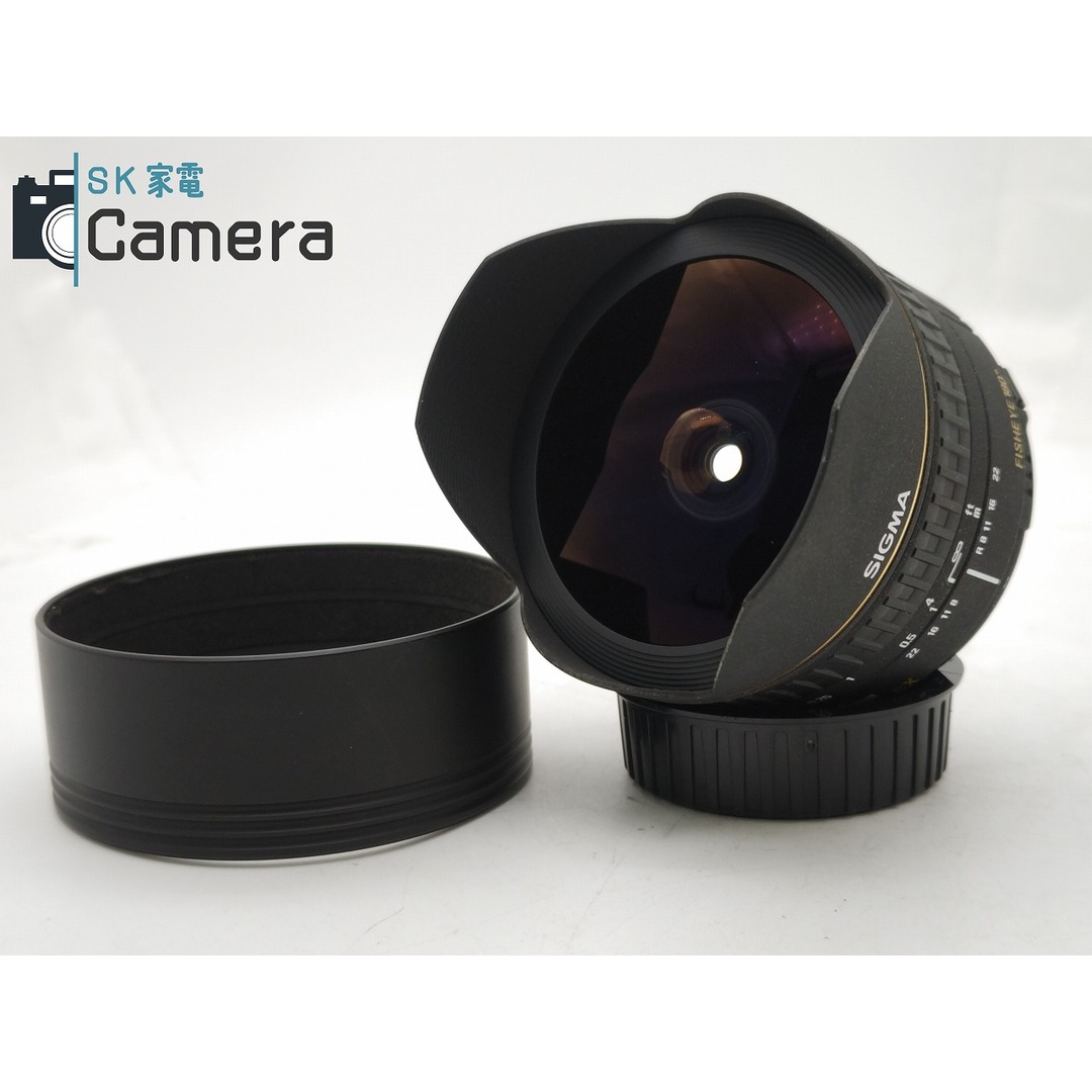 SIGMA 15ｍｍ F2.8 EX FISHEYE 180° ニコン用 シグマ フィッシュアイ 美品AF絞り確認しました