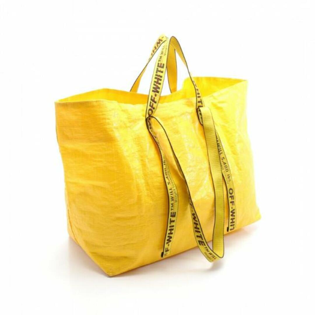 OFF-WHITE(オフホワイト)のNEW COMMERCIAL TOTE ショルダーバッグ トートバッグ ポリエチレン イエロー ブラック 2WAY レディースのバッグ(トートバッグ)の商品写真