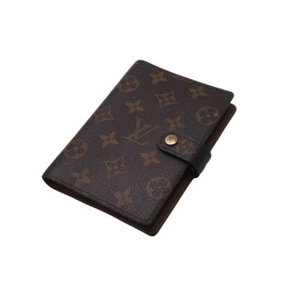 ルイヴィトン(LOUIS VUITTON)のLOUIS VUITTON ルイヴィトン 手帳 アジェンダPM モノグラム R20005 ブラウン 良品 中古 57459(手帳)