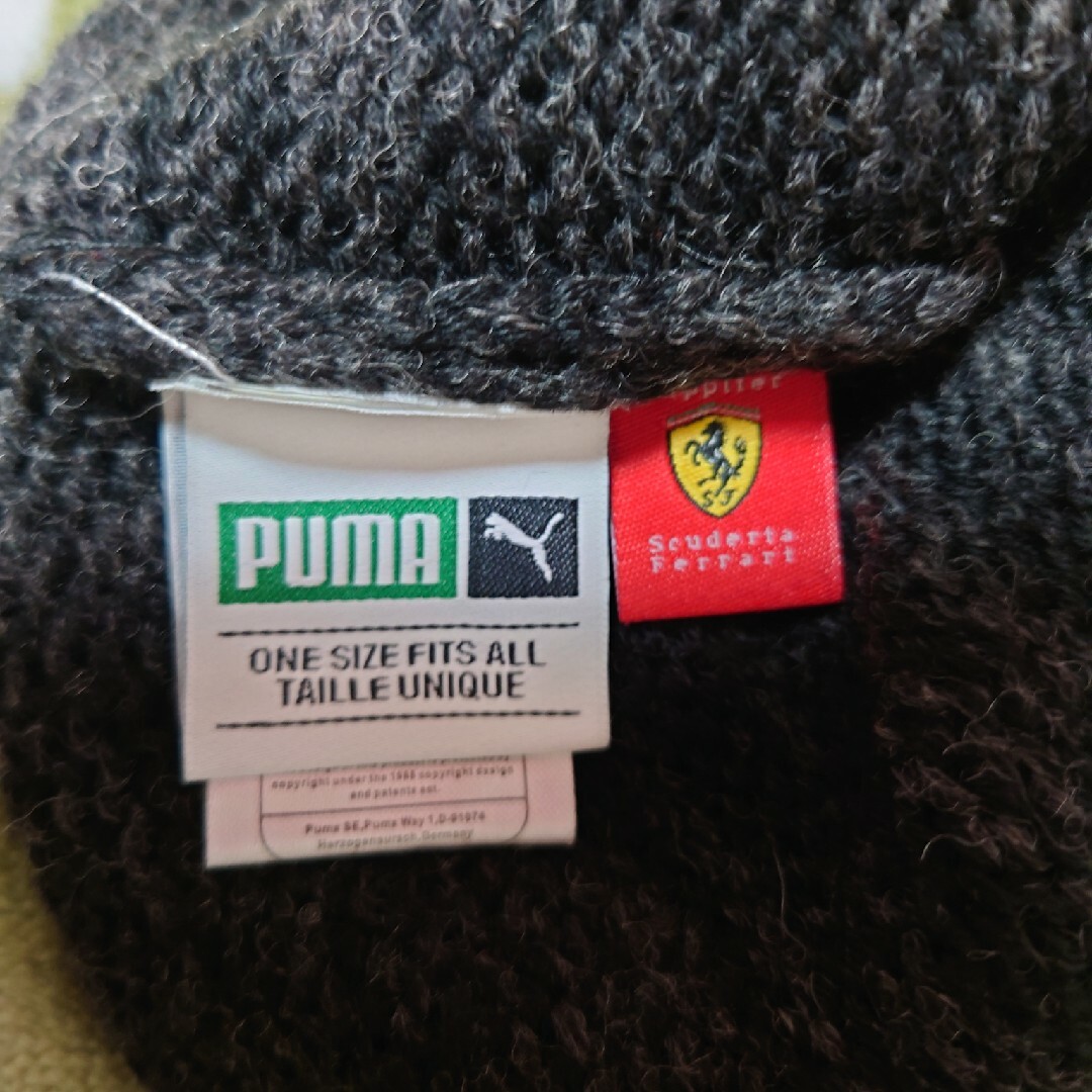 PUMA(プーマ)のFerrari　PUMA　ニットキャップ メンズの帽子(キャップ)の商品写真