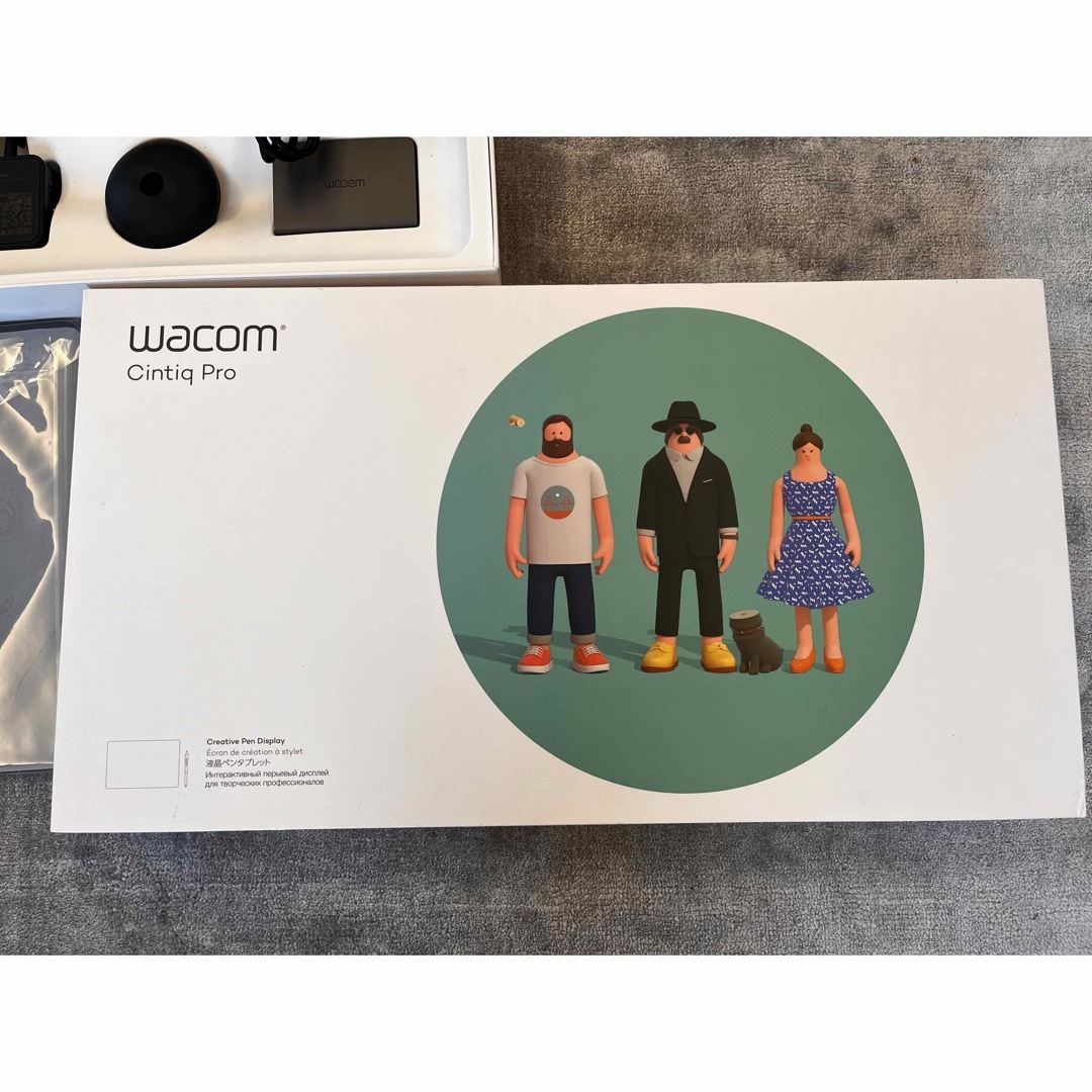 Wacom(ワコム)の【ジャンク品】Wacom Cintiq Pro 16 DTH-1620/AK0 スマホ/家電/カメラのPC/タブレット(PC周辺機器)の商品写真