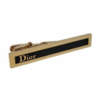 クリスチャンディオール(Christian Dior)のクリスチャンディオール タイピン タイクリップ ゴールド GP ロゴ入り(ネクタイピン)