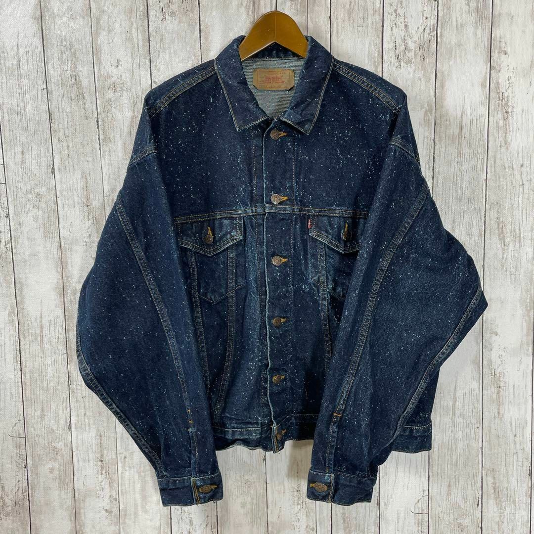 Levi's(リーバイス)の80年代　ボタン裏523　70507　デニムジャケット　サイズＸＬ　メンズ　古着 メンズのジャケット/アウター(Gジャン/デニムジャケット)の商品写真