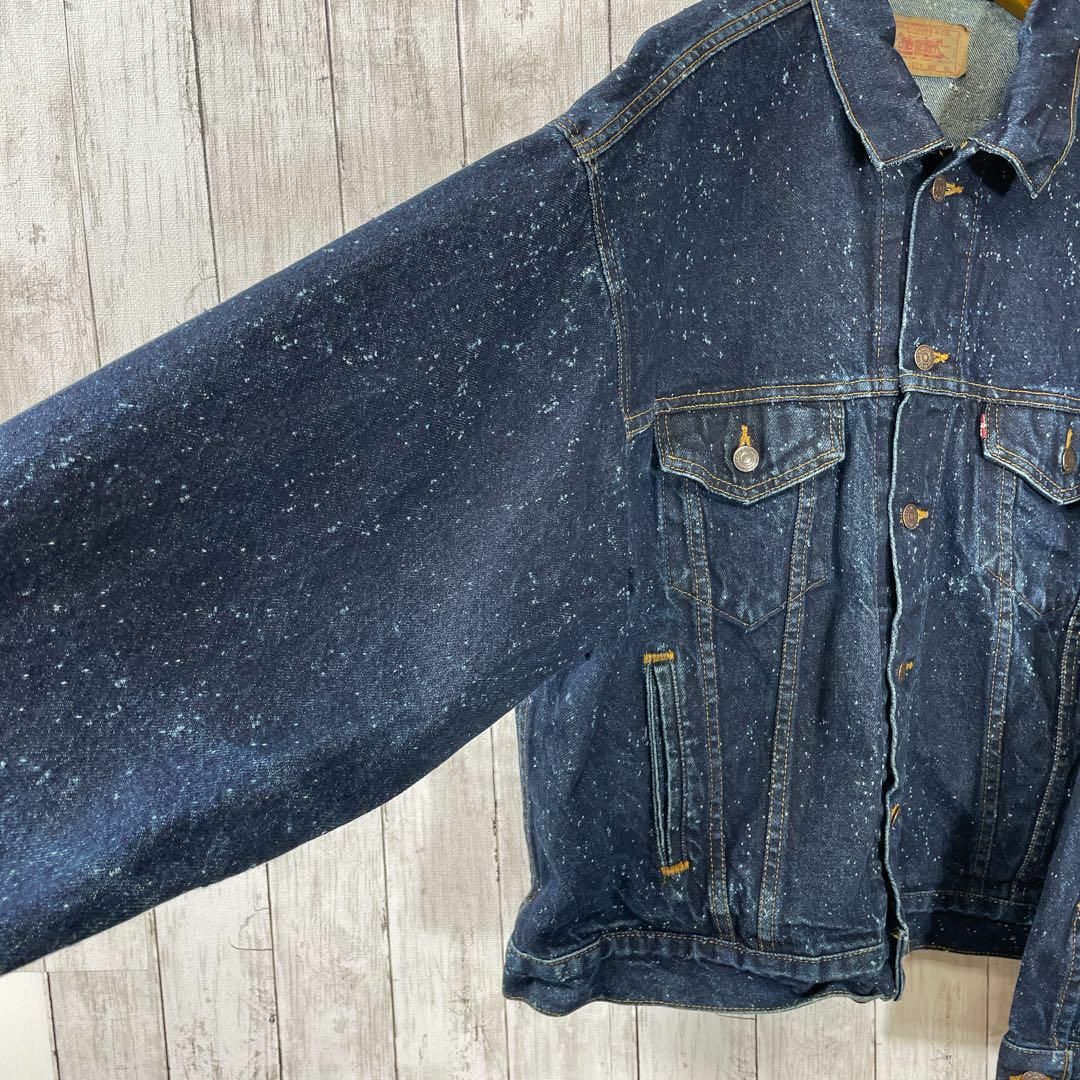 Levi's(リーバイス)の80年代　ボタン裏523　70507　デニムジャケット　サイズＸＬ　メンズ　古着 メンズのジャケット/アウター(Gジャン/デニムジャケット)の商品写真