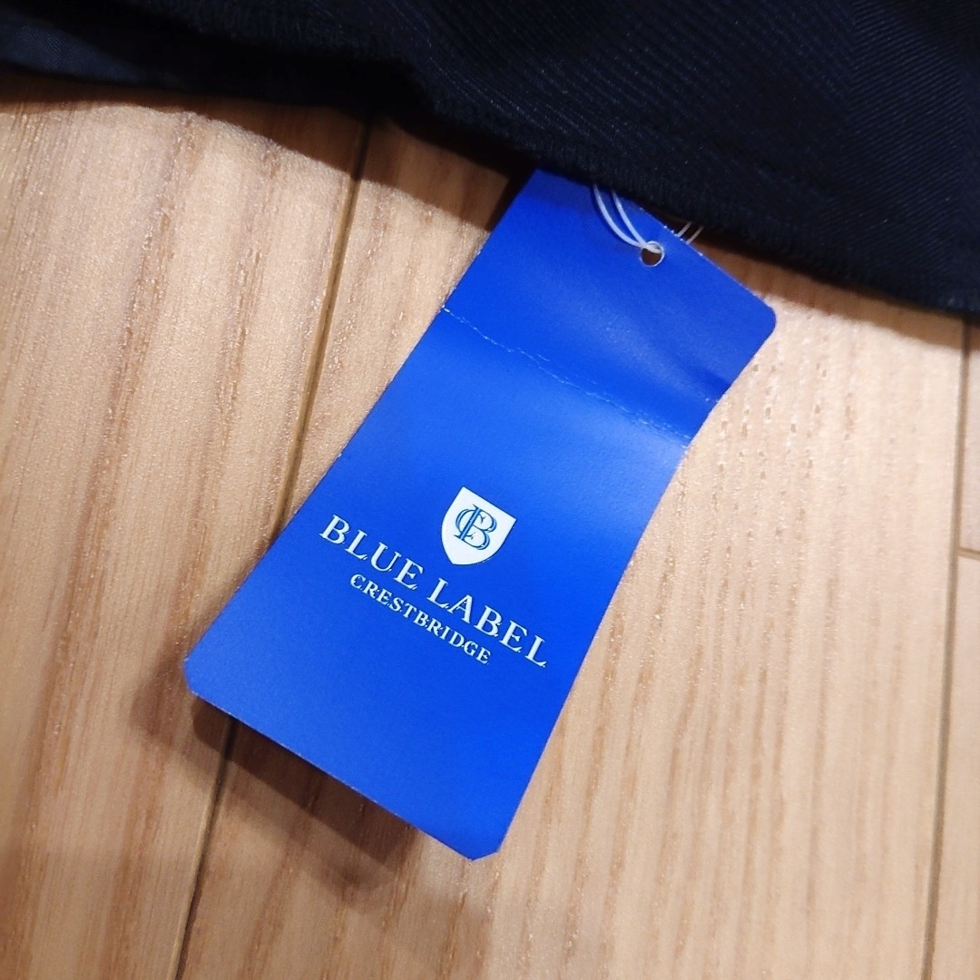 BURBERRY BLUE LABEL(バーバリーブルーレーベル)の新品 BURBERRY ブルーレーベル  ワンピース  38 ブラック レディースのワンピース(ひざ丈ワンピース)の商品写真