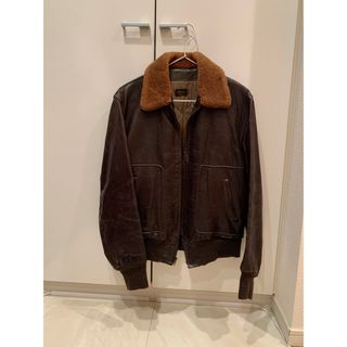 ワコマリア(WACKO MARIA)の【一点物】WOLF'S HEAD Jacket ウルフズヘッド ハンドペイント(レザージャケット)