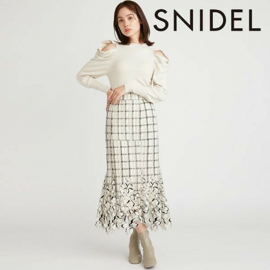 SNIDEL(スナイデル)のSNIDEL スナイデル レースマーメイドスカート レディースのスカート(ロングスカート)の商品写真