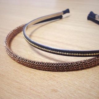値下げ☻二個セットで♡細めカチューシャ(カチューシャ)