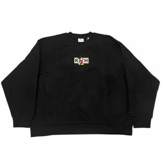 キス(KITH)のDisney | Kith for Mickey & Friends Cyber Monday Mickey Classic Logo Crewneck 黒 XXL : P181(スウェット)