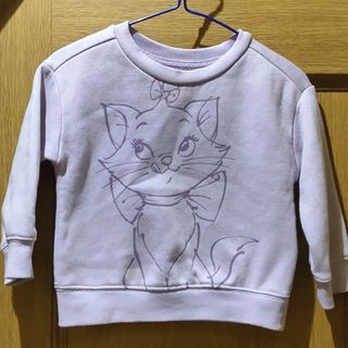 ディズニー(Disney)のディズニー　おしゃれキャット　トレーナー　サイズ90　<a300>(Tシャツ/カットソー)