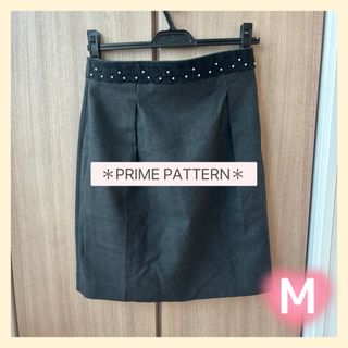 プライムパターン(PRIME PATTERN)のPRIME PATTERN＊コクーンスカート＊グレー＊Mサイズ(ミニスカート)