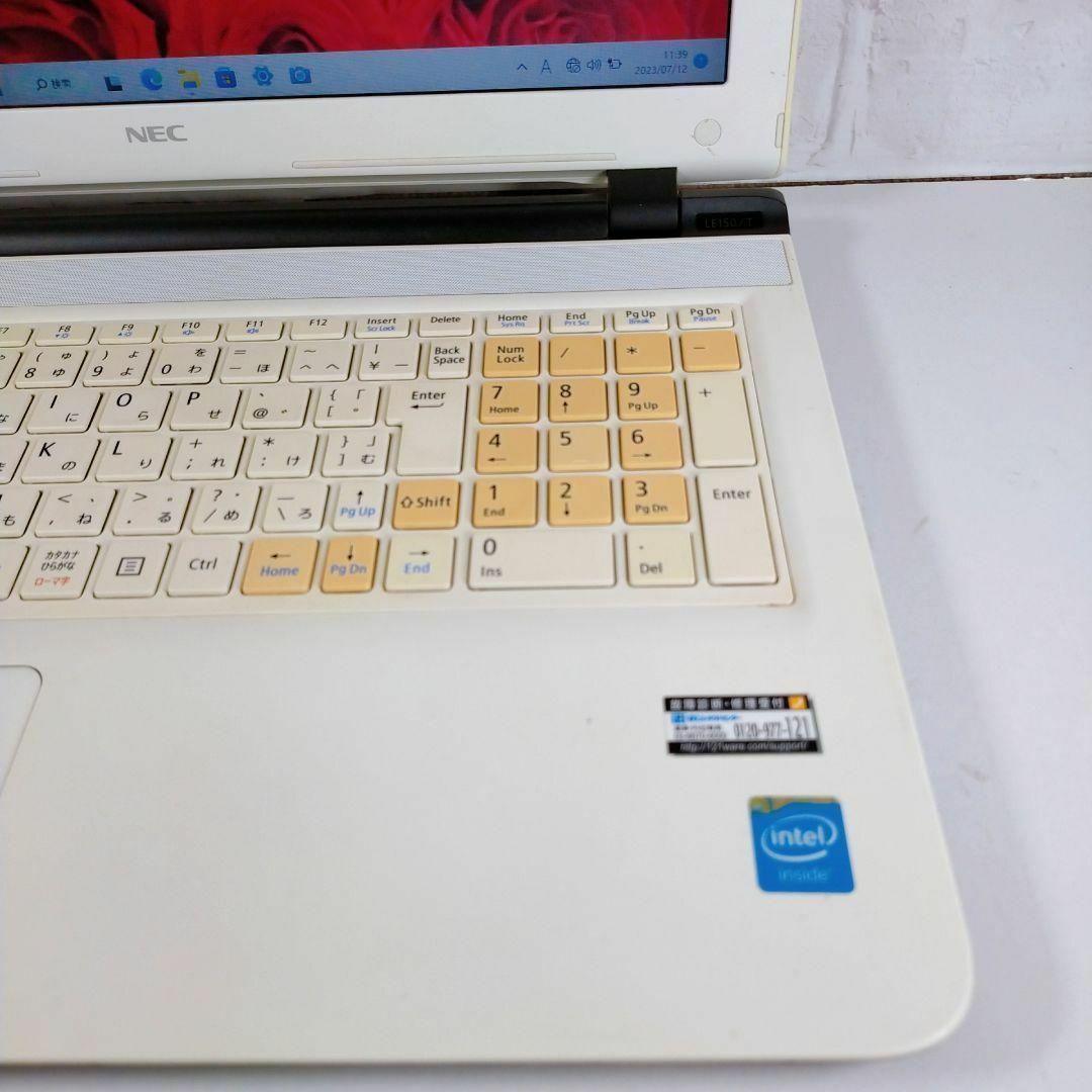 初期設定済み簡単すぐ使えるノートパソコンWindows11カメラ付きPCの