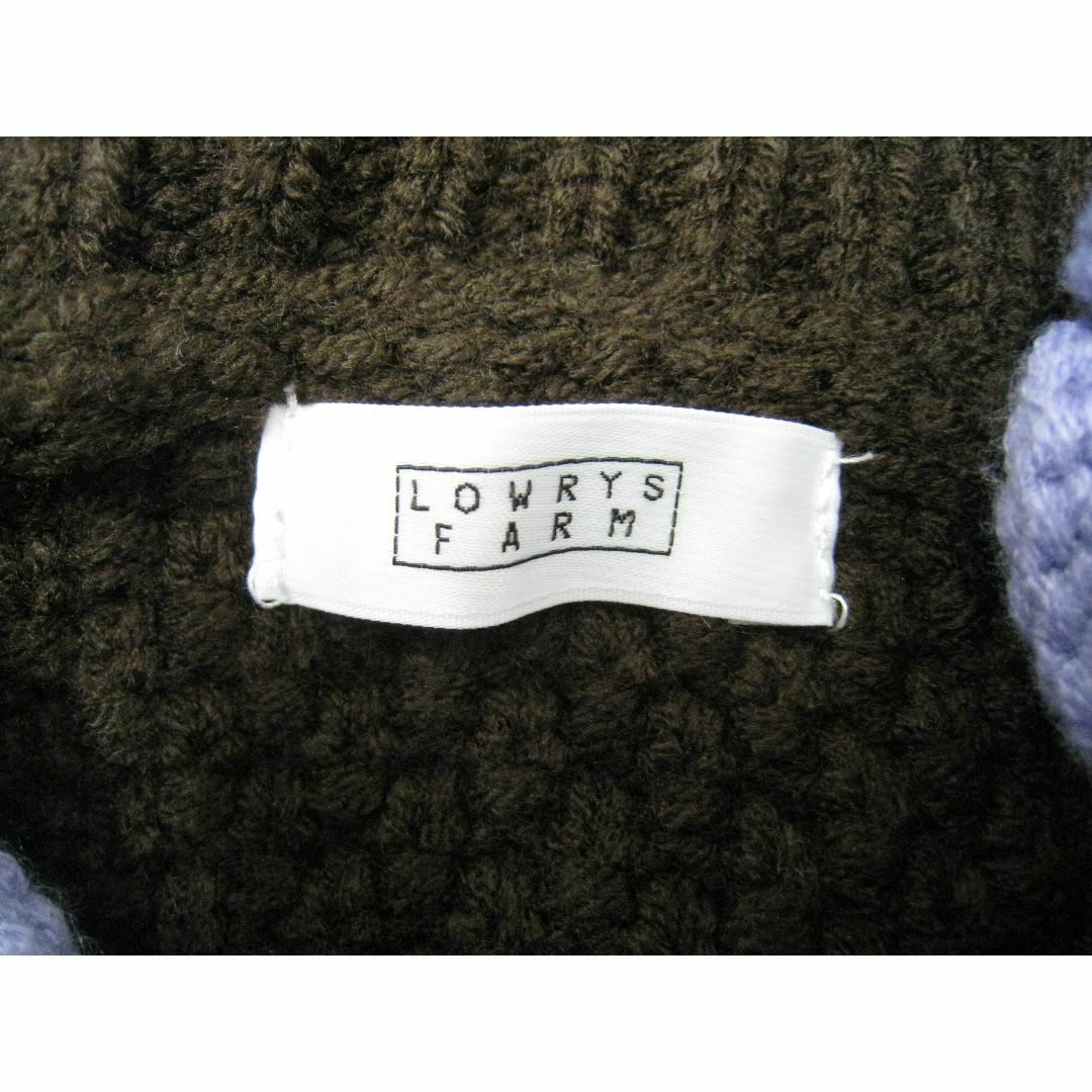 LOWRYS FARM(ローリーズファーム)のローリーズファーム◆厚手ニット モックネック セーター レディース サイズF レディースのトップス(ニット/セーター)の商品写真