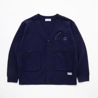 ティー(TTT_MSW)のTTT_MSW OLD FOLK HOUSE Studs Cardigan L(カーディガン)