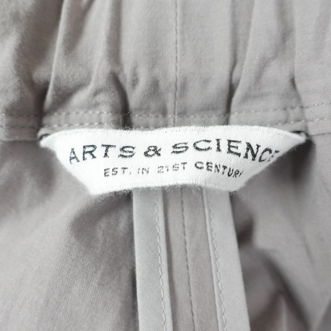 arts&science アーツアンドサイエンス　パンツ　グレー　3