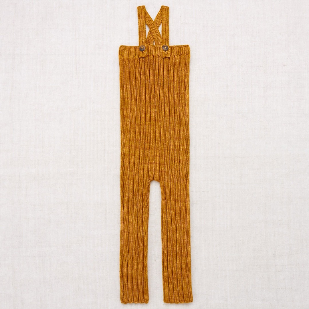 Misha & Puff(ミーシャアンドパフ)のmisha and puff Rib Longies Marigold  キッズ/ベビー/マタニティのキッズ服女の子用(90cm~)(パンツ/スパッツ)の商品写真