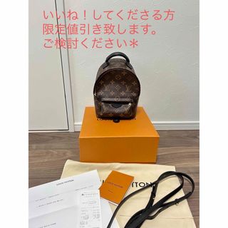 ルイヴィトン(LOUIS VUITTON)のルイヴィトン　パームスプリングスバックパックmini(リュック/バックパック)